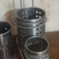 ۲ عدد جا قاشقی استیل|آب‌چکان و نظم‌دهنده ظروف|قرچک, زیبا شهر|دیوار