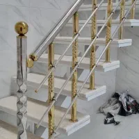 نرده و حفاظ استیل. پله گرد.شهریارملارداندیشه فردیس|خدمات پیشه و مهارت|اندیشه, شهرک صدف|دیوار