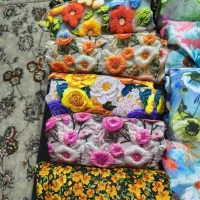 پارچه های نخی گلدار وپارچه های سوپر سافت