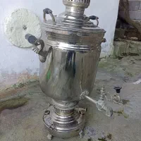 سماور نفتی قهوه خانه ای بزرگ|قوری، کتری، قهوه‌ساز دستی|کلاچای, |دیوار