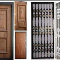 آکاردئونی، فنر کرکره، کرکره دستی