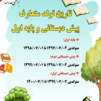 ثبت نام پیش دبستانی یک ودو