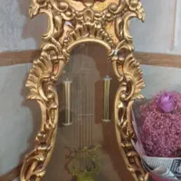 ساعت ایساده چوبی