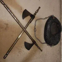 تبر و کشکول قدیمی