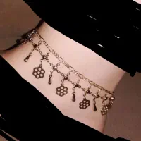 پابند ژوپینگ طلایی رنگ ثابت بسیار شیک وزیبا