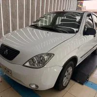 تیبا۲ مدل ۹۸ سفید و شاسی سینی پلم