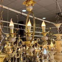 لوستر شاه عباسی لوستر کنارسالنی لوستر کاپی|لوستر و چراغ آویز|مشهد, حسین‌آباد|دیوار