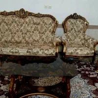 مبل هفت نفره سالم|مبلمان خانگی و میز عسلی|قرچک, قشلاق جیتو|دیوار