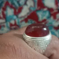 انگشتر عقیق جم رضایی