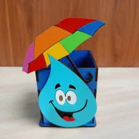 جاقلمی رومیزی چوبی قطره آب