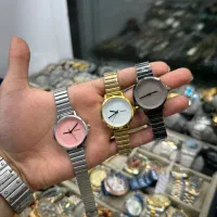 ساعت مچی زنانه/کاسیو کرکره ای/رنگ ثابت