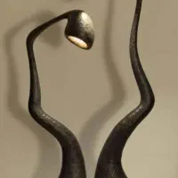 آینه قدی و آباژور و ...طراحی خاص و ساخت سفارشی|لوستر و چراغ آویز|سلماس, |دیوار