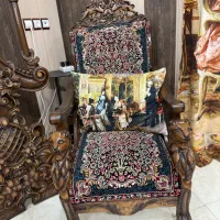 مبل قالی طرح شیر