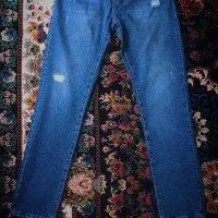 شلوار لی راسته ، سایز 30/31 نو