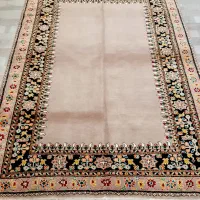 سه متری قشقایی کف ساده یاسی طوسی گل ابریشم|فرش|تهران, حر|دیوار