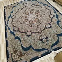 فرش ۱۲و۶ متری هزار شانه در حد نو