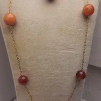 گردنبند دستبند ماه تولد کوارتز صورتی ۴۵۰ تومن|بدلیجات|تهران, پامنار|دیوار