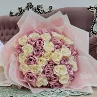 ساخت و فروش دسته گل های روبانی|گل مصنوعی|سنندج, |دیوار