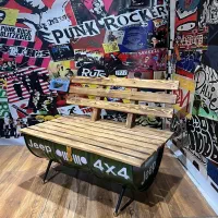 نیمکت دو نفره بشکه ای