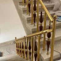 نرده استیل ۳خط متری ۲ملیون  مهندسی ۳ملیون