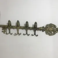 ساعت و چوب لباسی برنجی گرم بالا|ساعت دیواری و تزئینی|تهران, حشمتیه|دیوار