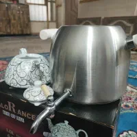 کتری قوری استیل|قوری، کتری، قهوه‌ساز دستی|آبادان, |دیوار