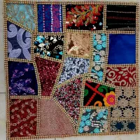 رومیزی دست ساز چهل تکه