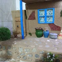 خانه کاهگلی قدیمی بسیارزیبا|کلکسیون اشیاء عتیقه|فردیس, سرحدی|دیوار