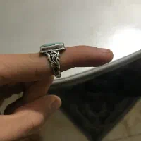 انگشتر فیروزه رکاب نقره|جواهرات|کرج, شاهین‌ویلا|دیوار