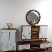 ست آینه کنسول میزtv وجاکفشی|بوفه، ویترین، کنسول|زنجان, |دیوار