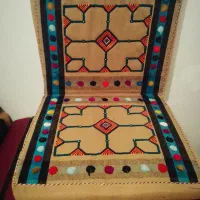 کوزه تزئینی  فرش گلیم جاجیم سینه بند اسب قشقایی|صنایع دستی و سایر لوازم تزئینی|فیروزآباد (فارس), |دیوار