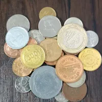 25عدد سکه خارجی بدون تکرار