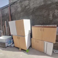 کابینت دست دوم بدنه فلزی درب ام دی اف