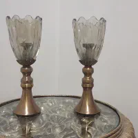 دوعدد شمعدان|صنایع دستی و سایر لوازم تزئینی|پاکدشت, پارچین|دیوار