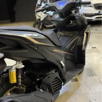 آیروکس ۱۵۵ نیروموتور ( اصلی ) مشکی شال طلایی|موتورسیکلت|تهران, جمالزاده|دیوار