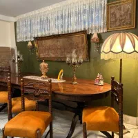 میز ناهار خوری قدیمی تخت قدیمی