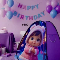 چادر بازی کودک دختر زمستونی کد 100