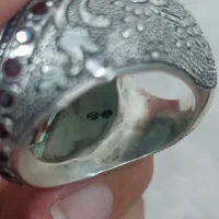 انگشتر فیروزه نیشابور غول پیکر مخراجکاری|جواهرات|میبد, |دیوار