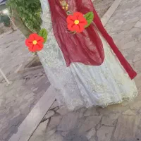 تور سفید با دوخت تمیز