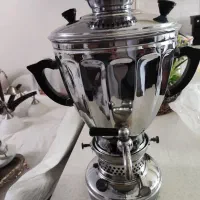 سماور نفتی نو تمام برنجی
