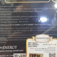 هارد SSD 1TB X-ENERGY GOLD|قطعات و لوازم جانبی رایانه|اصفهان, فیض|دیوار