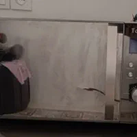 ماکروفر تکنو کم استفاده شده در حد نو