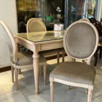 میز و صندلی غذاخوری چهار نفره دیور نگین ۴ نفره