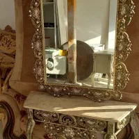 اینه کنسول برنجی