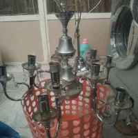 لوستر برنجی ۵شاخه سالم