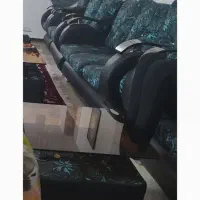 مبل چرم درجه یک دو دست 14نفره