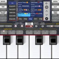 ست ارگ اندروید|پیانو، کیبورد، آکاردئون|لردگان, |دیوار