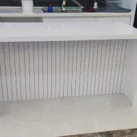 میز کامپیوتر و جزیره ساده شیک|میز تحریر و کامپیوتر|رودبنه, |دیوار