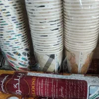 ظرف یکبار مصرف لیوان سفره دستمال پلاستیک و...|ظروف سرو و پذیرایی|گوهرکوه, |دیوار