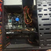 کامپیوتر گیمینگ  ب همراه مانیتور و موس و کیبورد